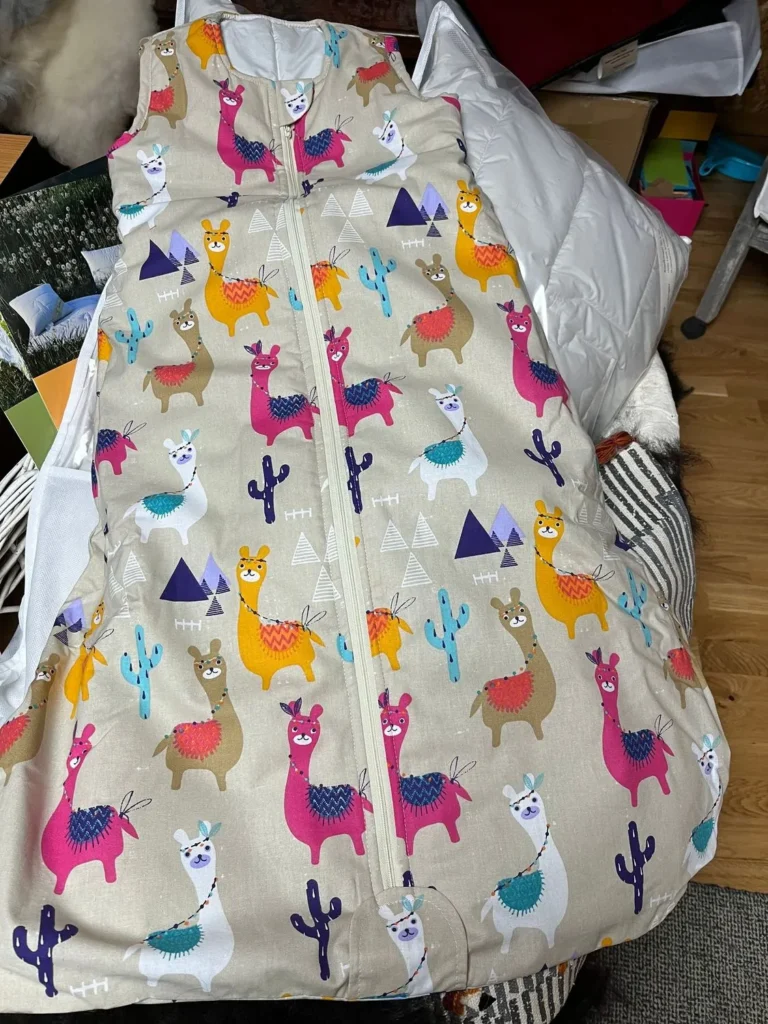 Saco de dormir de lana de llama