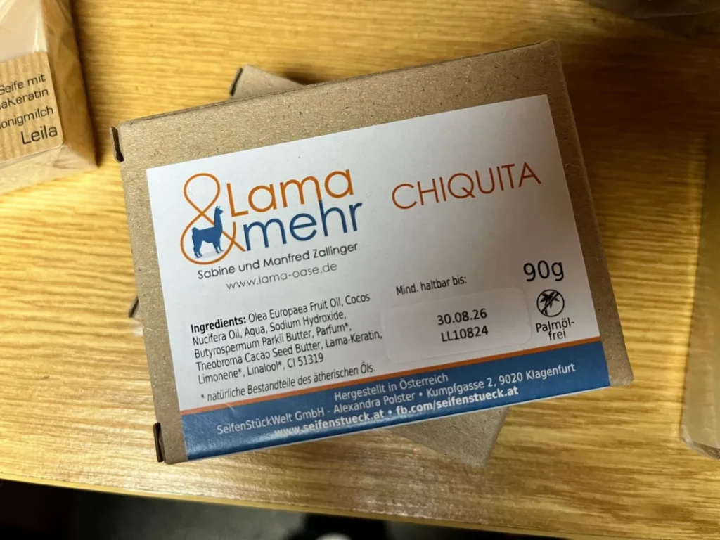 Jabón para los más pequeños con queratina de llama