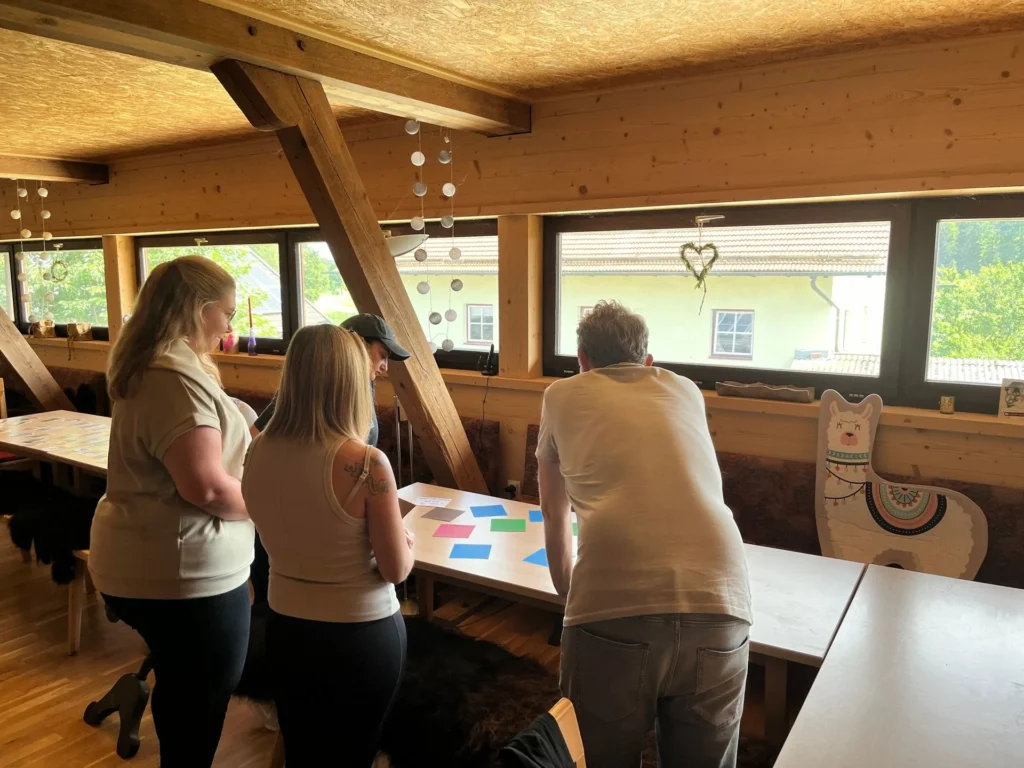 teambuilding con lamas